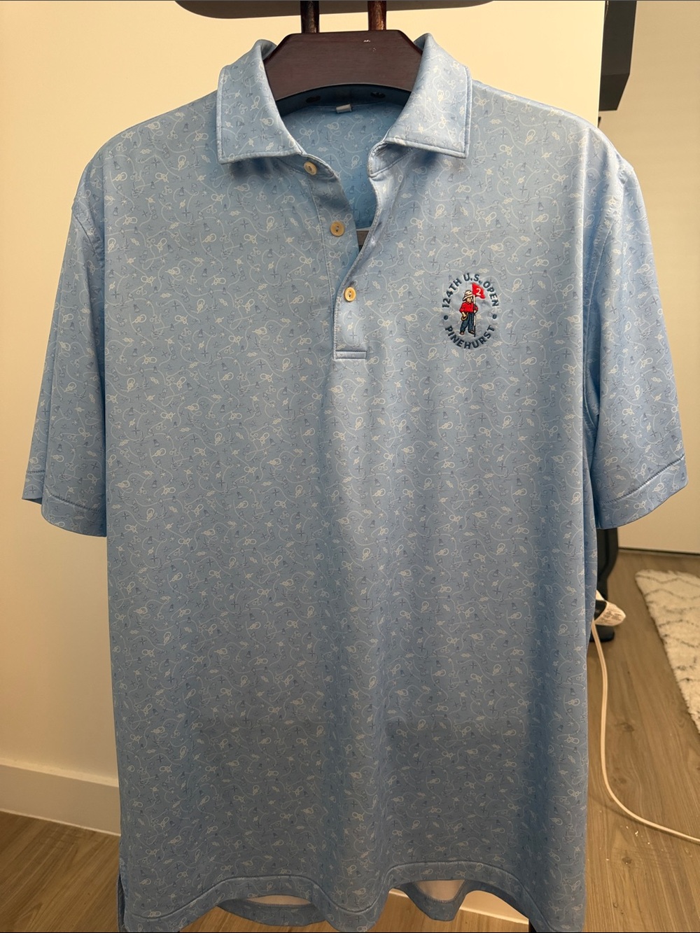 Peter Millar Summer Comfort 2024 124th U.S. Open Pinehurst Limited Edition Polo